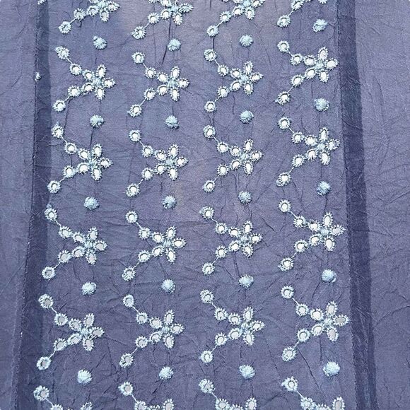 JOHNNY WAS Cattleya Floral Embroidered Long Sleeveless Tunic XL - Picture 8 of 10